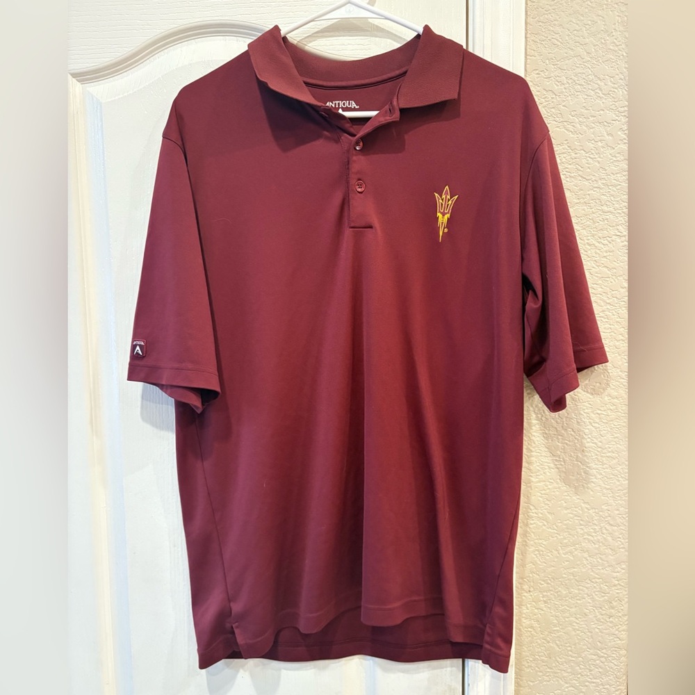 Antigua Men’s Arizona State University Polo, Medium